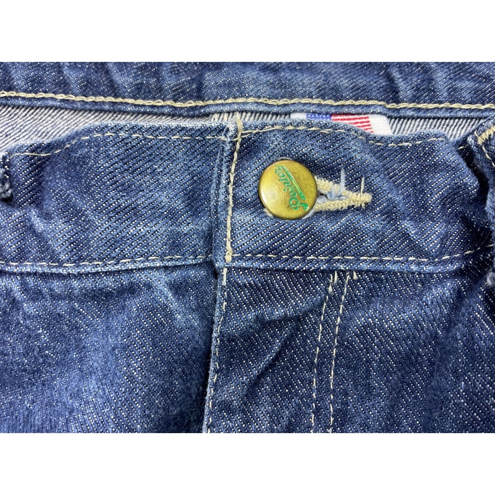 Vintage 90s Pointer Brand Mens Denim Jeans Straight Leg Made in USA 36x30 VTG - Picture 2 of 9
